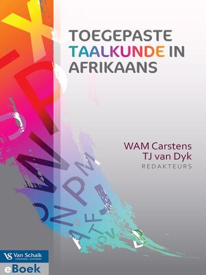 cover image of Toegepaste Taalkunde in Afrikaans